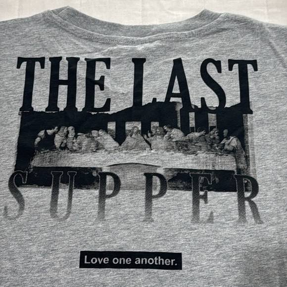 AMENPAPA Last Supper Tee - Picture 14 of 14